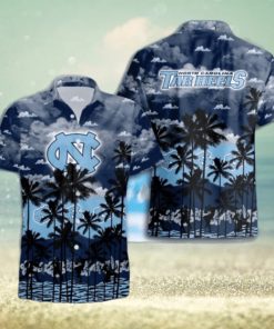 North Carolina Tar Heels Palms Tree Hawaiian Shirt