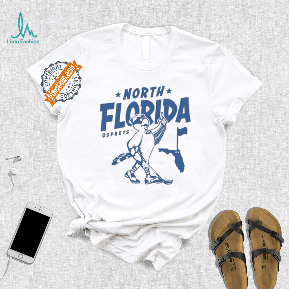 North Florida Ospreys Golf Throwback Shirt North Florida Ospreys Golf Throwback Shirt