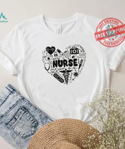 Nurse Heart Shirt, Nurse Shirt