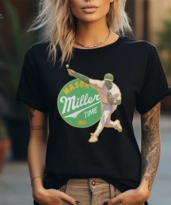Oakland Athletics Mason Miller time pose shirt