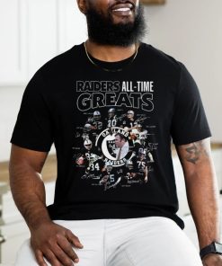 Oakland Raiders Members All Time Greats T Shirt