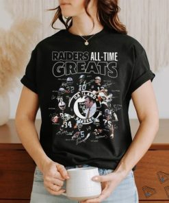 Oakland Raiders Members All Time Greats T Shirt