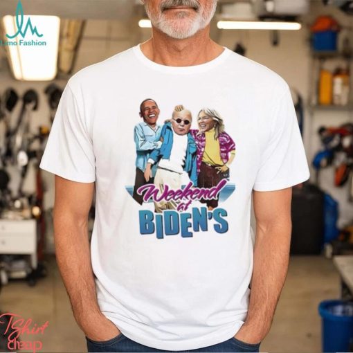 Obama Joe biden and Jill Biden weekend at Bidens shirt
