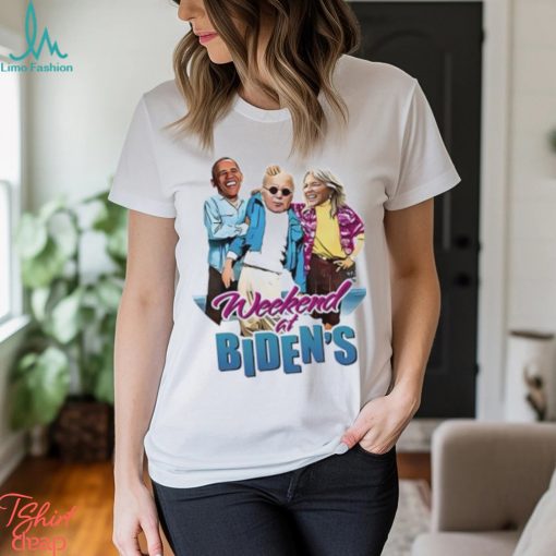 Obama Joe biden and Jill Biden weekend at Bidens shirt