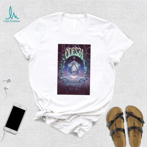 Odesza Tour In Los Angeles CA On June 7 2024 Poster Shirt