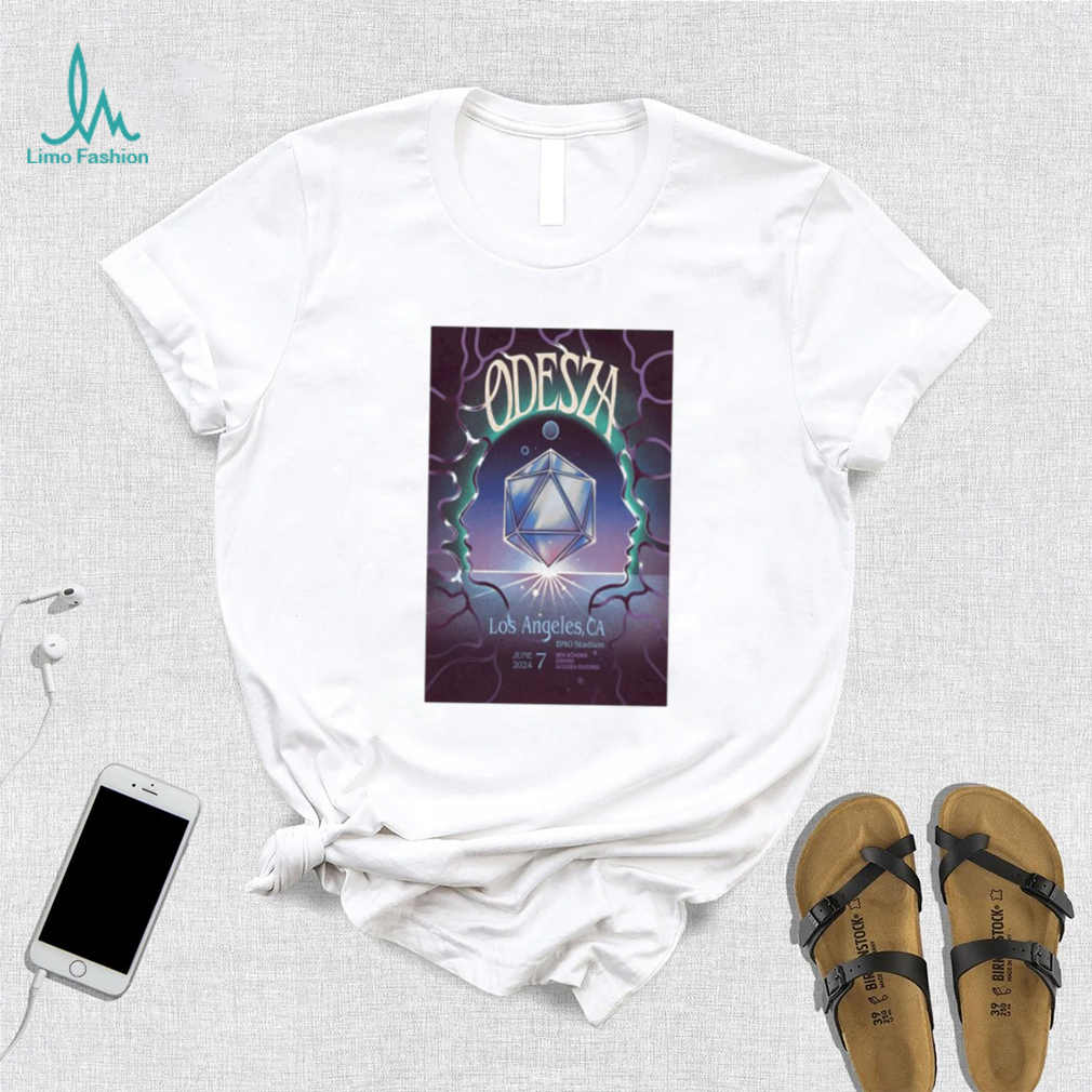 Odesza Tour In Los Angeles CA On June 7 2024 Poster Shirt Odesza Tour In Los Angeles CA On June 7 2024 Poster Shirt