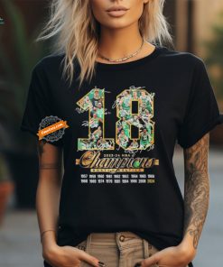 Official 18 Times 2023 24 Champions Boston Celtics Signature Unisex T Shirt