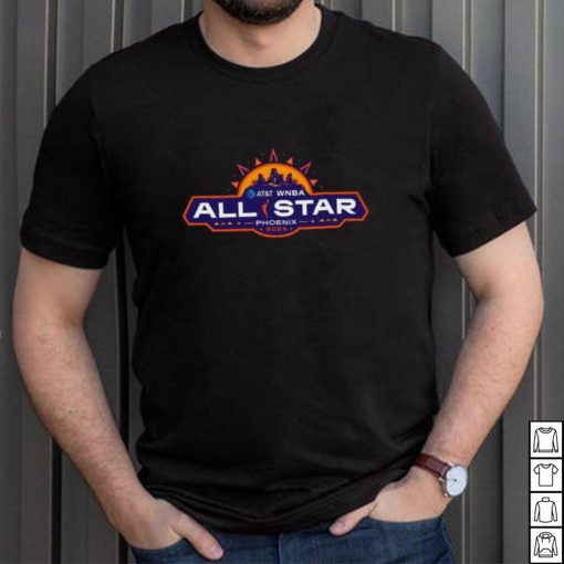 Official 2024 AT&T WNBA All Star Phoenix logo shirt