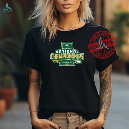 Official 2024 Box Lacrosse National Championships Regina,SK shirt
