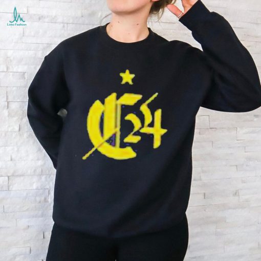 Official 2024 MLS All Star Game Gothic Gold Shirt