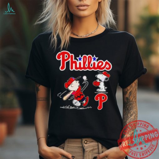 Official 2024 Philadelphia Phillies Snoopy Unisex T Shirt