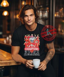Official 2024 Spain UEFA Euro Champions Signature Thank You For The Memories Unisex T Shirt