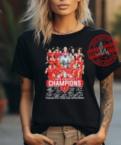 Official 2024 Spain UEFA Euro Champions Signature Thank You For The Memories Unisex T Shirt, hoodie, sweater, long sleeve and tank top Official 2024 Spain UEFA Euro Champions Signature Thank You For The Memories Unisex T Shirt
