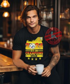 Official 2024 UEFA Euro Champions Spain Unisex T Shirt