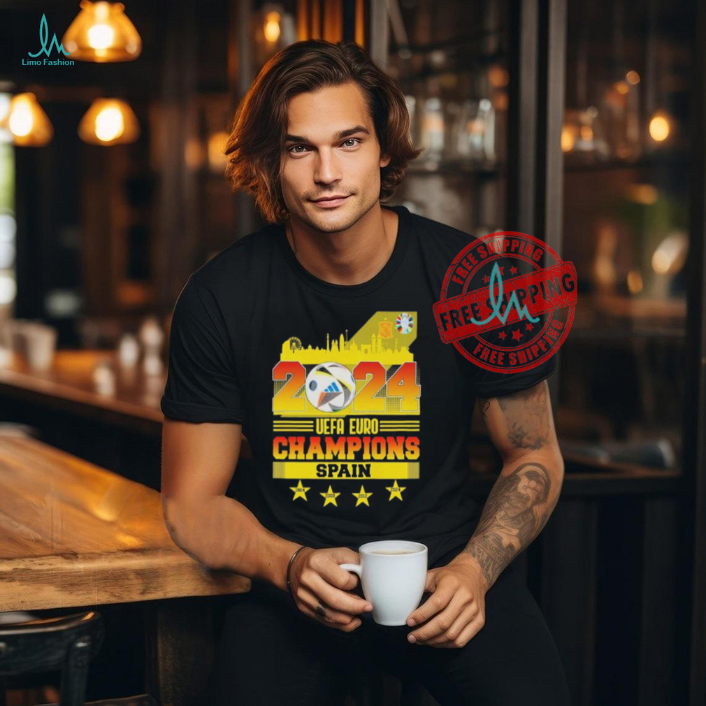 Official 2024 UEFA Euro Champions Spain Unisex T Shirt Official 2024 UEFA Euro Champions Spain Unisex T Shirt