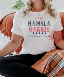 Official 2024 madam president Kamala Harris let’s finish the job T shirt