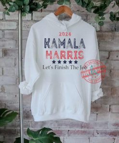 Official 2024 madam president Kamala Harris let’s finish the job T shirt