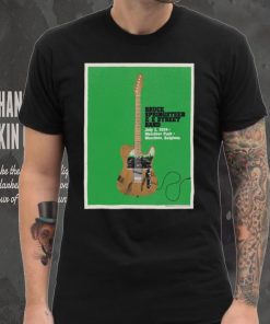 Official 2nd July 2024 Werchter Bruce Springsteen and E Street Band World Tour 2024 Poster Shirt