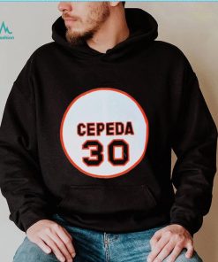 Official 30 Orlando Cepeda San Francisco Giants Memories Logo Shirt