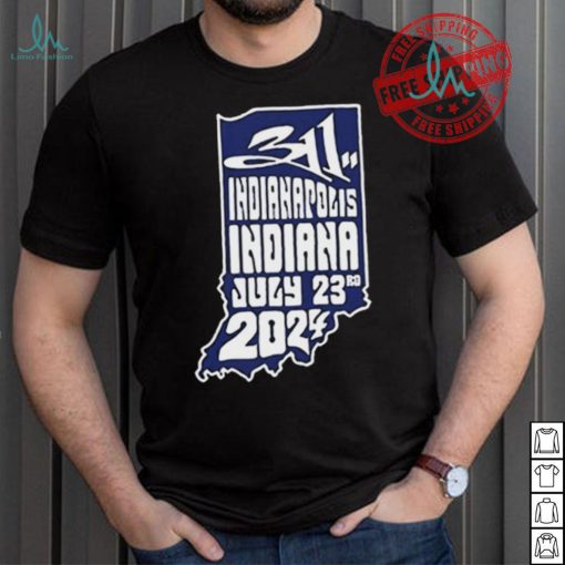 Official 311 Tour In Indianapolis IN On July 23 2024 shirt