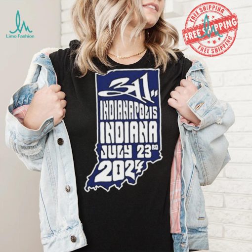 Official 311 Tour In Indianapolis IN On July 23 2024 shirt