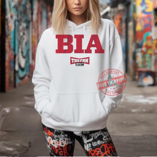 Official 97.1 the fan Bia Sport radio t shirt