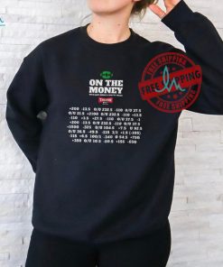 Official 97.1 the fan on the money with dave sidole and scotty sport radio t shirt