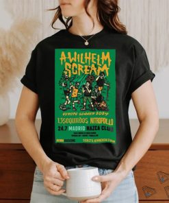 Official A Wilhelm Scream Jul 24 2024 Nazca Club Madrid Spain Poster shirt