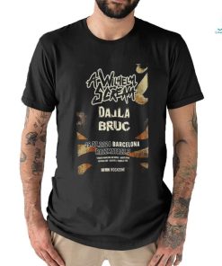 Official A Wilhelm Scream Razzmatazz 2 Barcelona Spain Jul 25 2024 Poster shirt