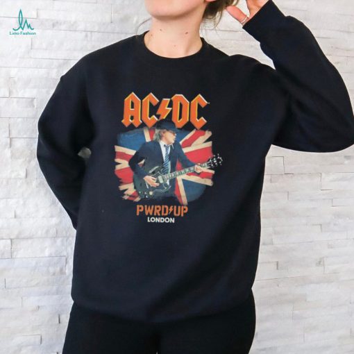 Official ACDC PWR Up Tour London You Shook Me All Night Long Twice July 03 2024 Shirt