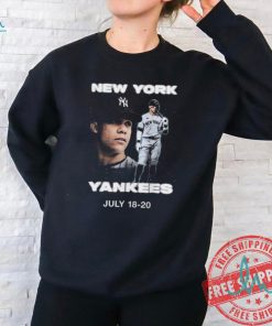 Official Aaron Judge New York Yankees July 18 20 Tour 2025 shirt