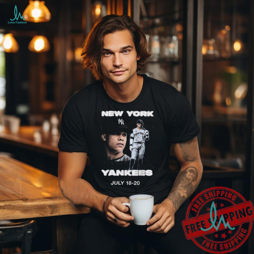 Official Aaron Judge New York Yankees July 18 20 Tour 2025 shirt Official Aaron Judge New York Yankees July 18 20 Tour 2025 shirt
