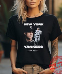 Official Aaron Judge New York Yankees July 18 20 Tour 2025 shirt