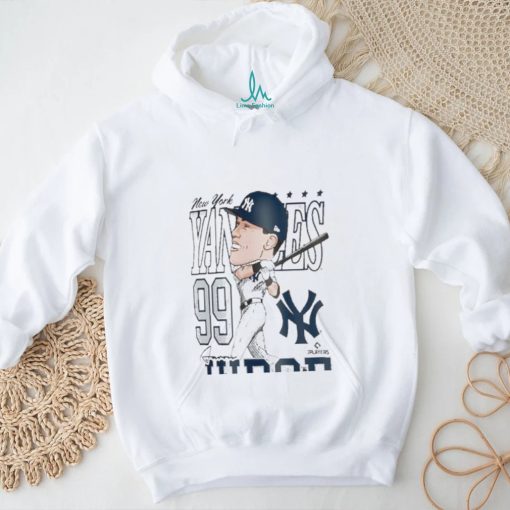 Official Aaron Judge New York Yankees New Era Caricature T Shirt