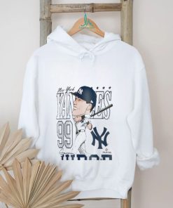 Official Aaron Judge New York Yankees New Era Caricature T Shirt
