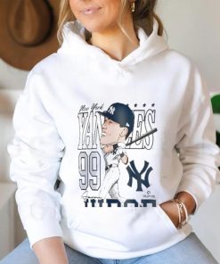 Official Aaron Judge New York Yankees New Era Caricature T Shirt