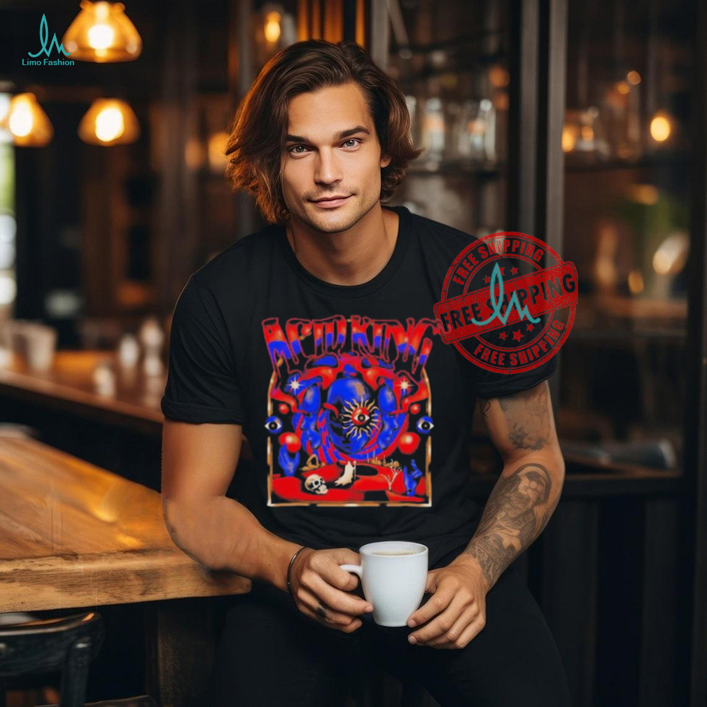 Official Acid king east coast shows 2024 T shirt Official Acid king east coast shows 2024 T shirt