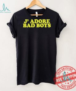 Official Ajhiaa wearing j’ adore bad boys T shirt