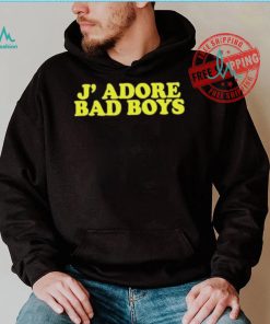 Official Ajhiaa wearing j’ adore bad boys T shirt