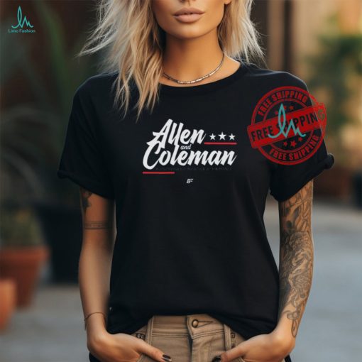 Official Allen And Coleman Forward We Go Together With Buffalo t shirt