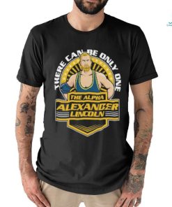 Official Alpha there can be only one t shirt