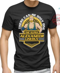 Official Alpha there can be only one t shirt