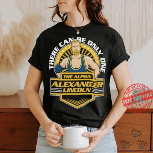Official Alpha there can be only one t shirt