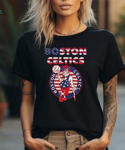 Official American Flag 4th Of July 2023 24 NBA Champions Boston Celtics 18 Rings The Greatest Franchise Of All Time T shirt