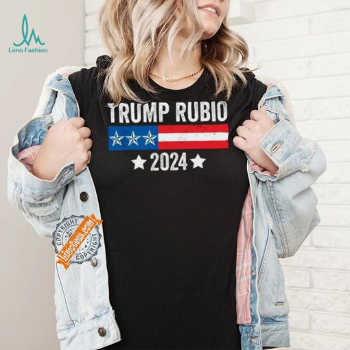 Official Americna Flag Trump Rubio 2024 Trump 2024 T Shirt