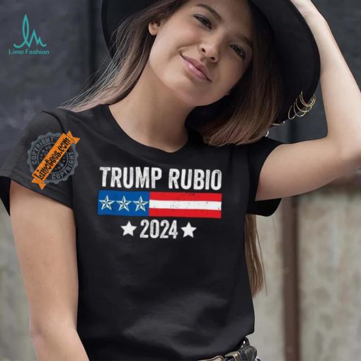 Official Americna Flag Trump Rubio 2024 Trump 2024 T Shirt