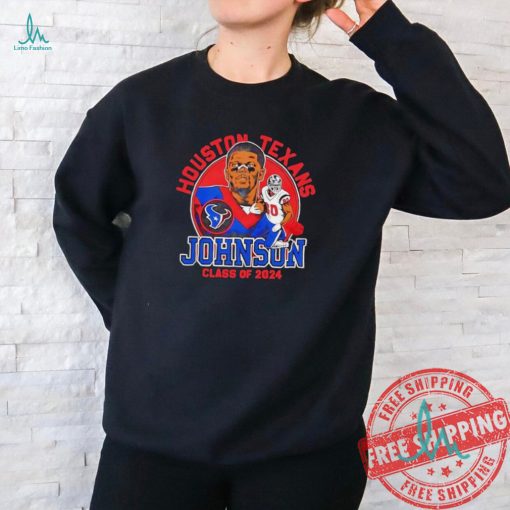 Official Andre Johnson Houston Texans football class of 2024 shirt