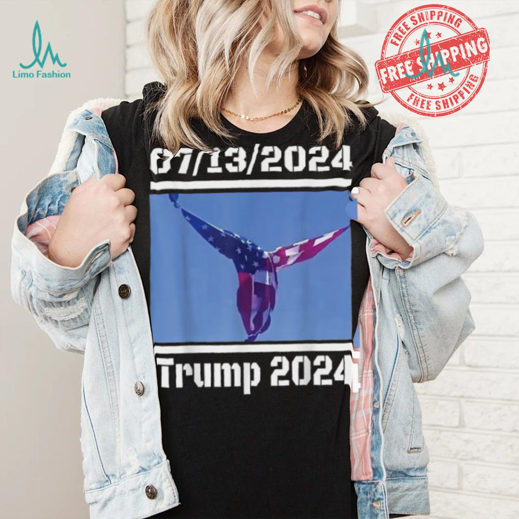 Official Angel flag at Trump rally Trump 07 13 2024 miracle T shirt Official Angel flag at Trump rally Trump 07 13 2024 miracle T shirt