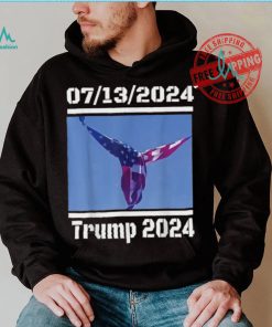 Official Angel flag at Trump rally Trump 07 13 2024 miracle T shirt, hoodie, sweater, long sleeve and tank top Official Angel flag at Trump rally Trump 07 13 2024 miracle T shirt