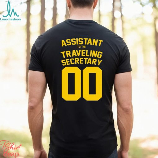 Official Assistant To The Traveling Secretary 00 Shirt